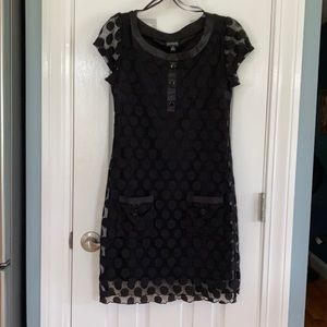 Black dress with pockets